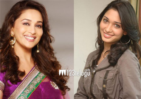 Would love to be reborn as Madhuri Dixit : Tamanna | 123telugu.com