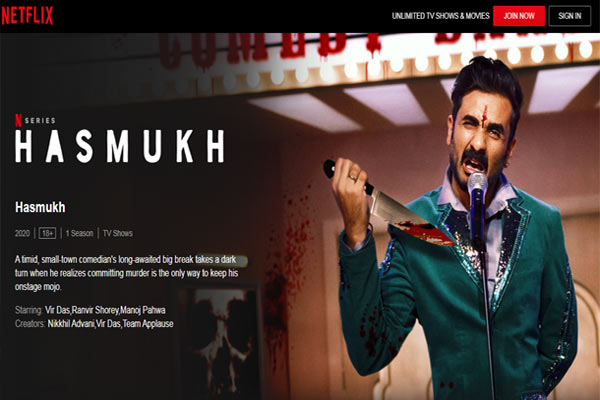 comedy hindi series on netflix