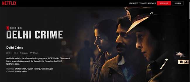 delhi crime trailer