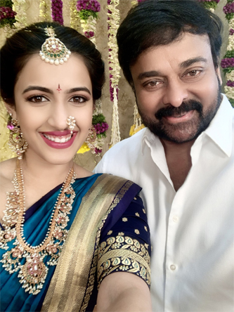 Megastar Chiranjeevi turns emotional at Niharika’s wedding festivities ...