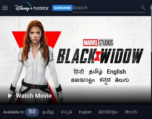 Review Black Widow Hollywood Film On Disney Hotstar 