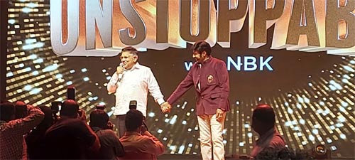 AHA launches Unstoppable with NBK | 123telugu.com