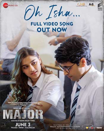 Oh Isha from Major is a soothing melody | Latest Telugu cinema news ...