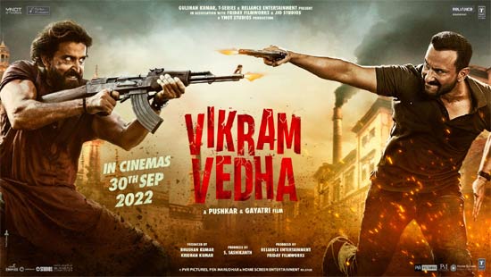 vikram vedha movie review by taran adarsh