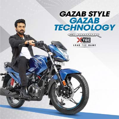 Ram Charan begins his exciting ride with Hero MotoCorp