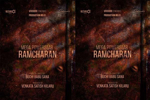 Official: Ram Charan's next is with Buchi Babu Sana | 123telugu.com