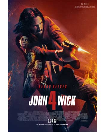 John Wick 4 (2023) Plot and New Trailer — Keanu Reeves - JRL CHARTS