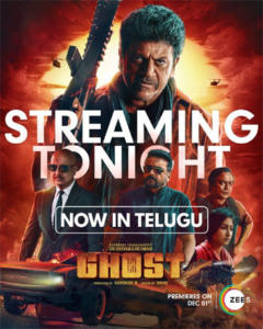 Telugu version of Shiva Rajkumar’s Ghost makes its OTT debut