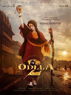 Striking first look of Tamannaah as Shiva Shakthi in Odela 2 unveiled | Latest Telugu cinema news | Movie reviews