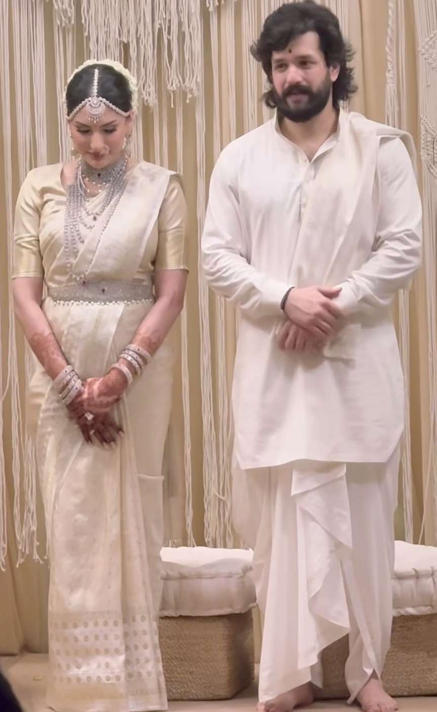 Akhil Akkineni Weds Zainab Ravdjee
