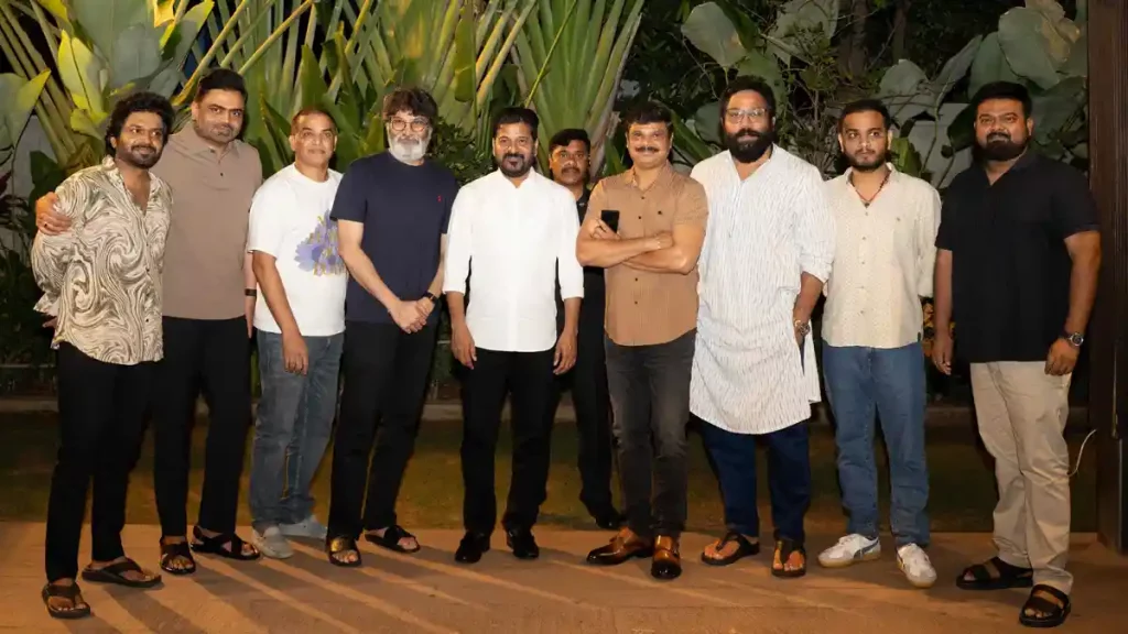Photos : Film Fraternity Leaders Meet CM Revanth Reddy on Strike Resolution