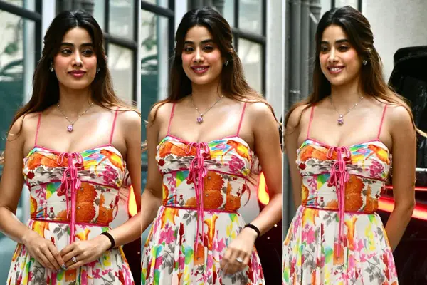 Photos : Janhvi Kapoor Spotted at Maddock Films Office