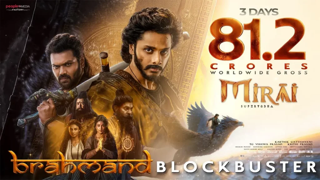 Mirai Makes Rs. 81.2 Cr in First Weekend, Inches Closer to Rs. 100 Crore Mark