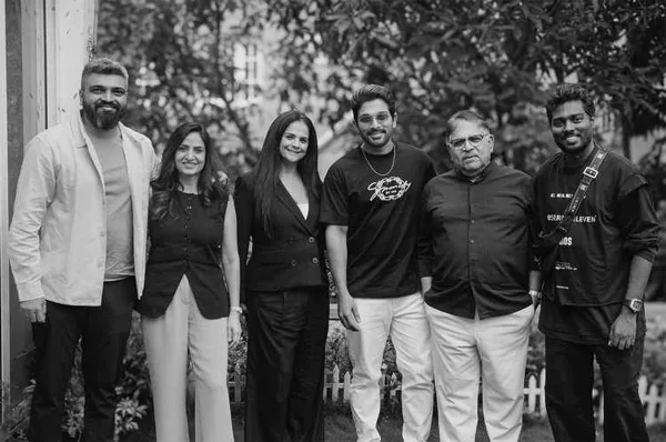 Photos : Netflix CCO Bela Bajaria meets with Allu Arjun, Nani and other stars
