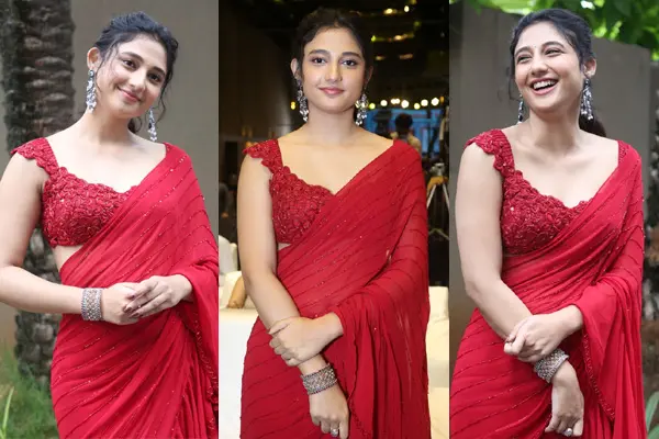 Photos : Ritika Nayak at Mirai Success Meet