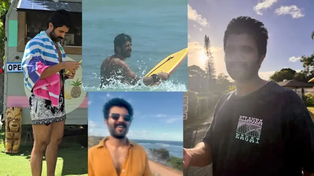 Photo Moment: Vijay Deverakonda enjoys his leisure time on Kauai Island