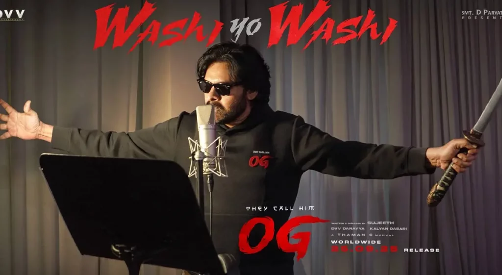 Video : Washi Yo Washi – They Call Him OG (Pawan Kalyan , Emraan Hashmi)