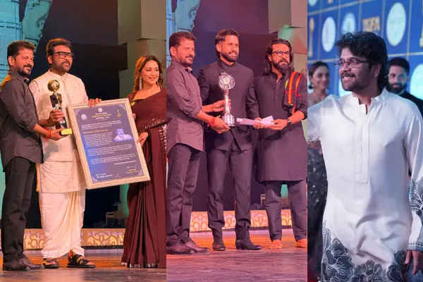 Photos : Celebs attend Telangana Gaddar Film Awards 2025 at HITEX