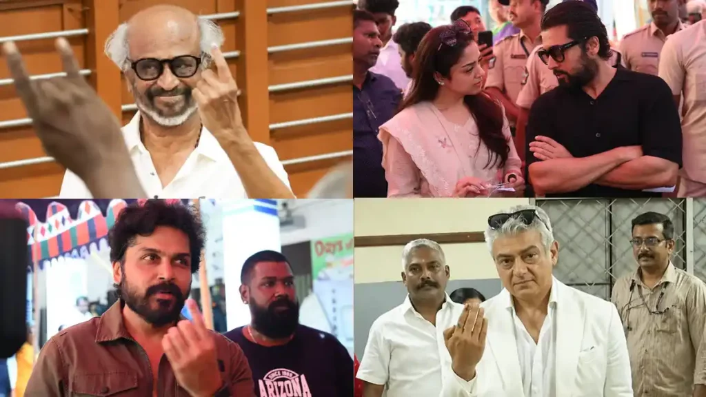 Photos : Tamil Nadu Elections 2026 – Celebrities Cast Their Votes Set – 2