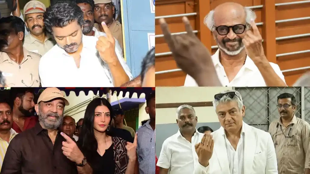 Tamil Nadu Elections 2026: Vijay, Trisha, Rajinikanth, Ajith & celebs cast their votes
