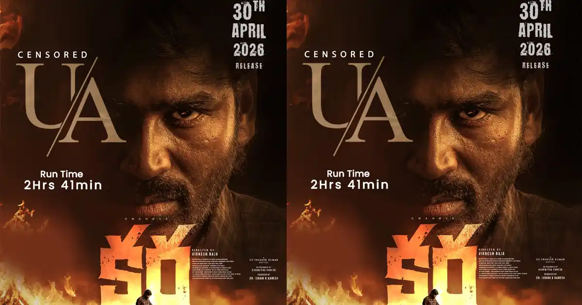 Dhanush’s Kara Gets U/A Certificate in Telugu, Locks Lengthy Runtime