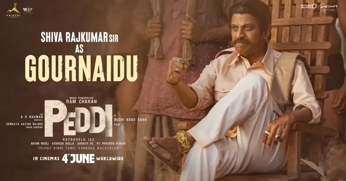 Peddi: Shiva Rajkumar’s character glimpse with BTS moments unveiled