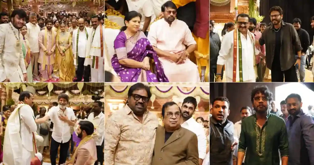 Celebs at Bandla Ganesh’s daughter Janani’s wedding – Set 4
