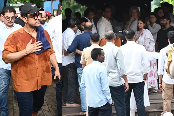 Photos : Film stars pay final tributes to actor Pradeep Rawat
