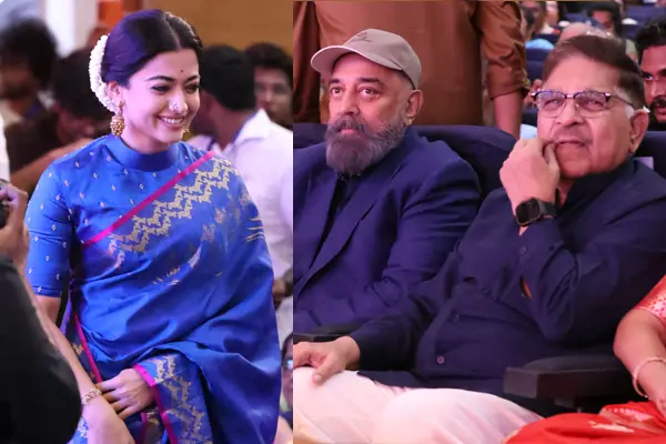 Photos : M.S. Legacy on Screen Launch Event (Rashmika Mandanna)