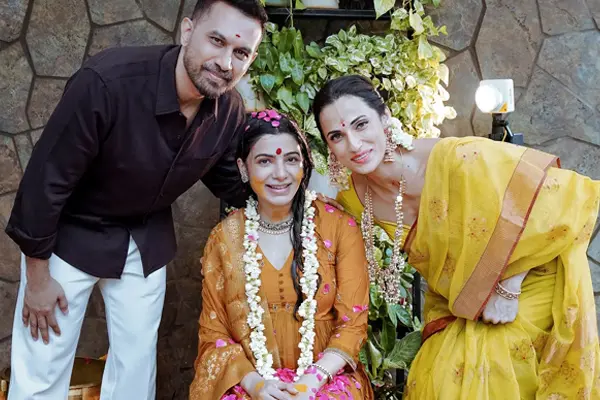 Photos : Samantha’s traditional baby shower
