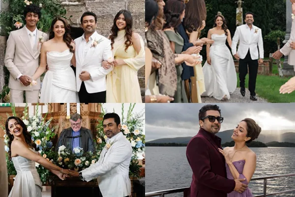 Photos : Suriya-Jyotika celebrate 20 years of marriage