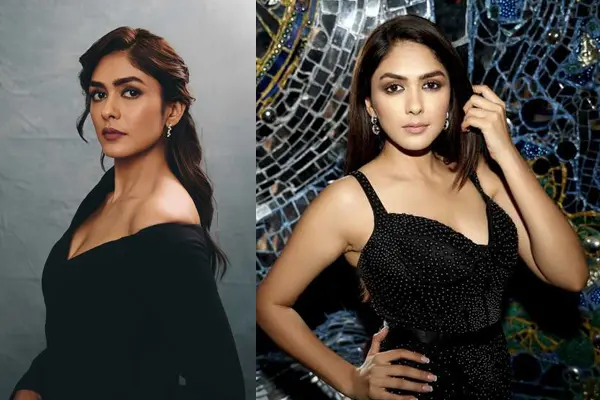 Glamorous Collection: Mrunal Thakur Slays in Black