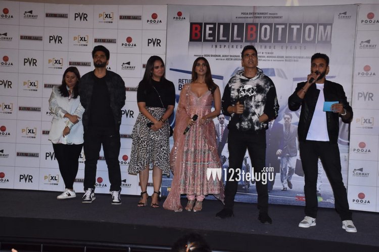 Photos : Bell Bottom Trailer Launch Event (Akshay Kumar, Vaani Kapoor)