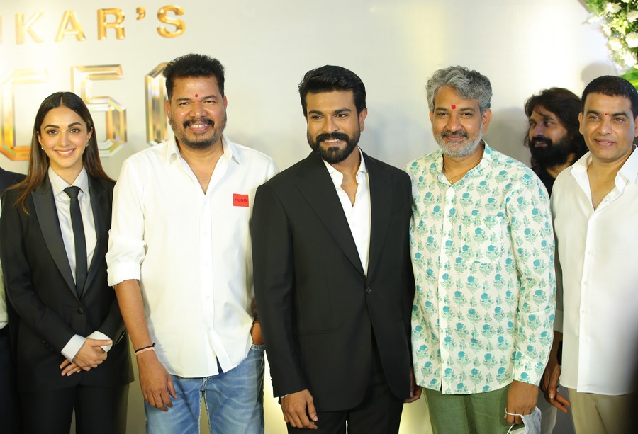Ram Charan, Shankar's film RC15 launch