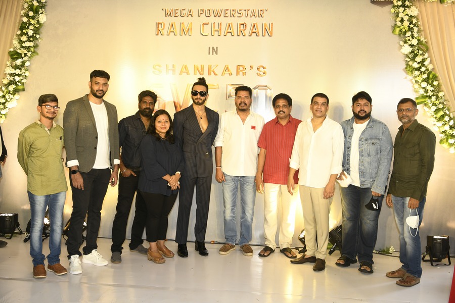 Ram Charan, Shankar's film RC15 launch