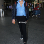 Vijay Devarakonda spotted at airport arrival