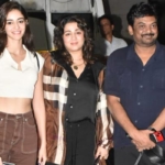 Photos : Liger – Puri, Ananya, Karan Johar and Charmee snapped at Kalina airport ahead of trailer release