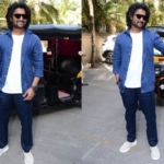 Photos : Nani snapped during the promotions of Dasara in Mumbai