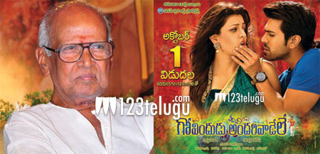 బాపుని స్మరిస్తూ 'గోవిందుడు..' ప్రారంభం - కృష్ణవంశి. 1 Gav-bapu