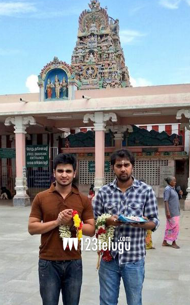 'కార్తికేయ' కోసం పూజలు చేసిన నిఖిల్ 1 Karthikeya