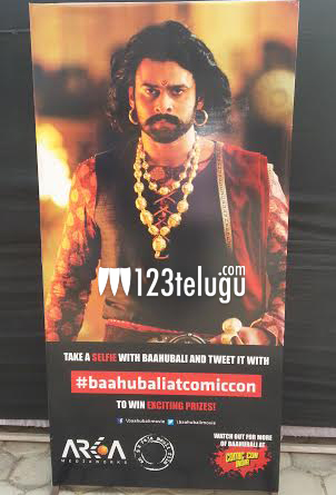 కామిక్ కార్న్ లో సూపర్బ్ రెస్పాన్స్ తెచ్చుకున్న 'బాహుబలి' 1 Baahubali