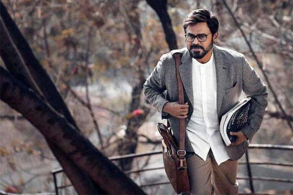 వెంకటేష్ లుక్ ఫాన్స్ ను ఖుషి చేస్తోంది !