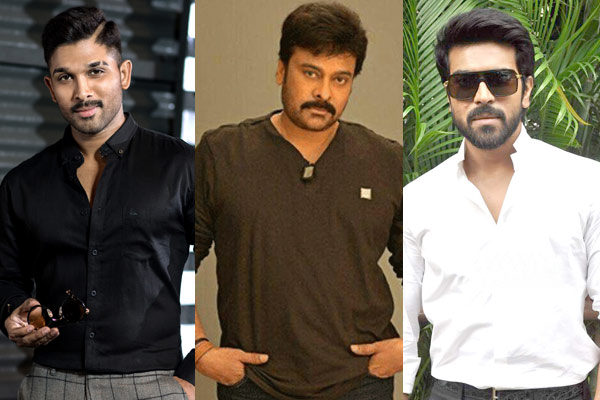 చిరంజీవితో పాటే రామ్ చరణ్, బన్నీ !