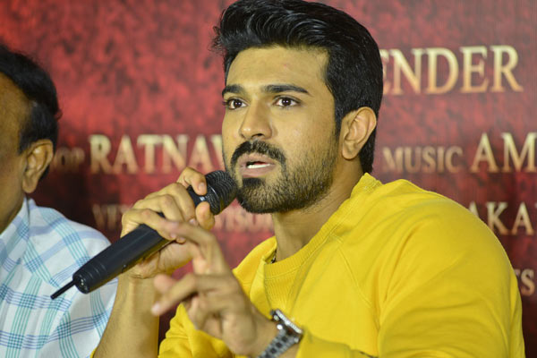 ఇంటర్వ్యూ : రామ్ చరణ్ – సైరా 12సంవత్సరాలుగా నాన్న కంటున్న కల !