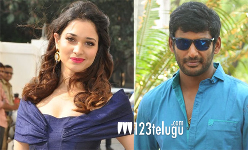 మరోసారి విశాల్ తో జతకడుతున్న మిల్కీ బ్యూటీ !