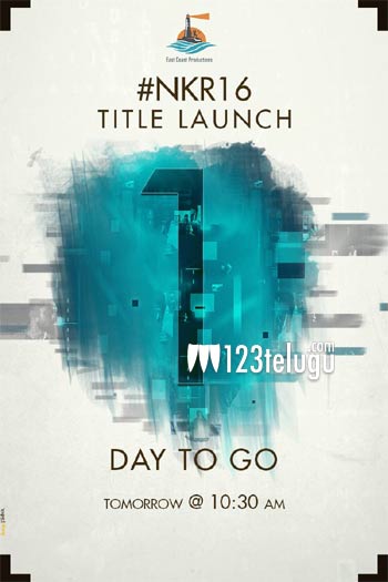 కళ్యాణ్ రామ్ 16 టైటిల్ విడుదలకు ముహూర్తం ఫిక్స్  !