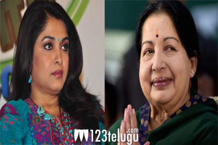 జయలలితగా మారనున్న  రమ్యకృష్ణ !