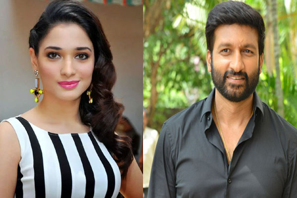 గోపీచంద్ కు జోడీగా మిల్కీ బ్యూటీ !