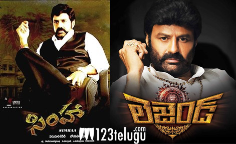 సింహా, లెజెండ్ చిత్రాల్లో లాగానే..   !