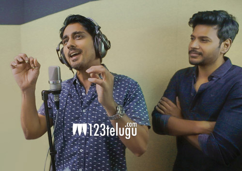 సందీప్ కిషన్ సినిమాలో పాట పాడిన  సిద్దార్ద్  !